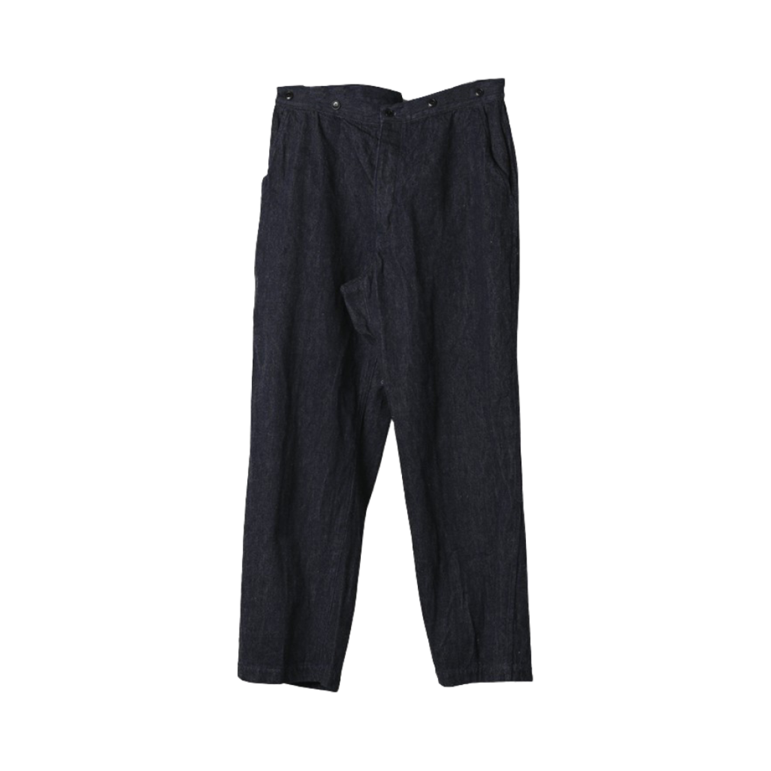 코모리 데님 오버팬츠 네이비 - 24AW(Comoli Denim Overpants Navy - 24AW)