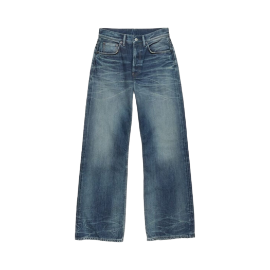 B00382-863 Acne Studios Loose Fit Jeans 2021M Mid Blue