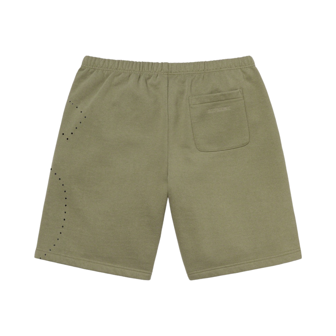 슈프림 레이저 컷 S 로고 스웨트쇼츠 라이트 올리브 - 21SS(Supreme Laser Cut S Logo Sweatshorts Light Olive - 21SS) - 2