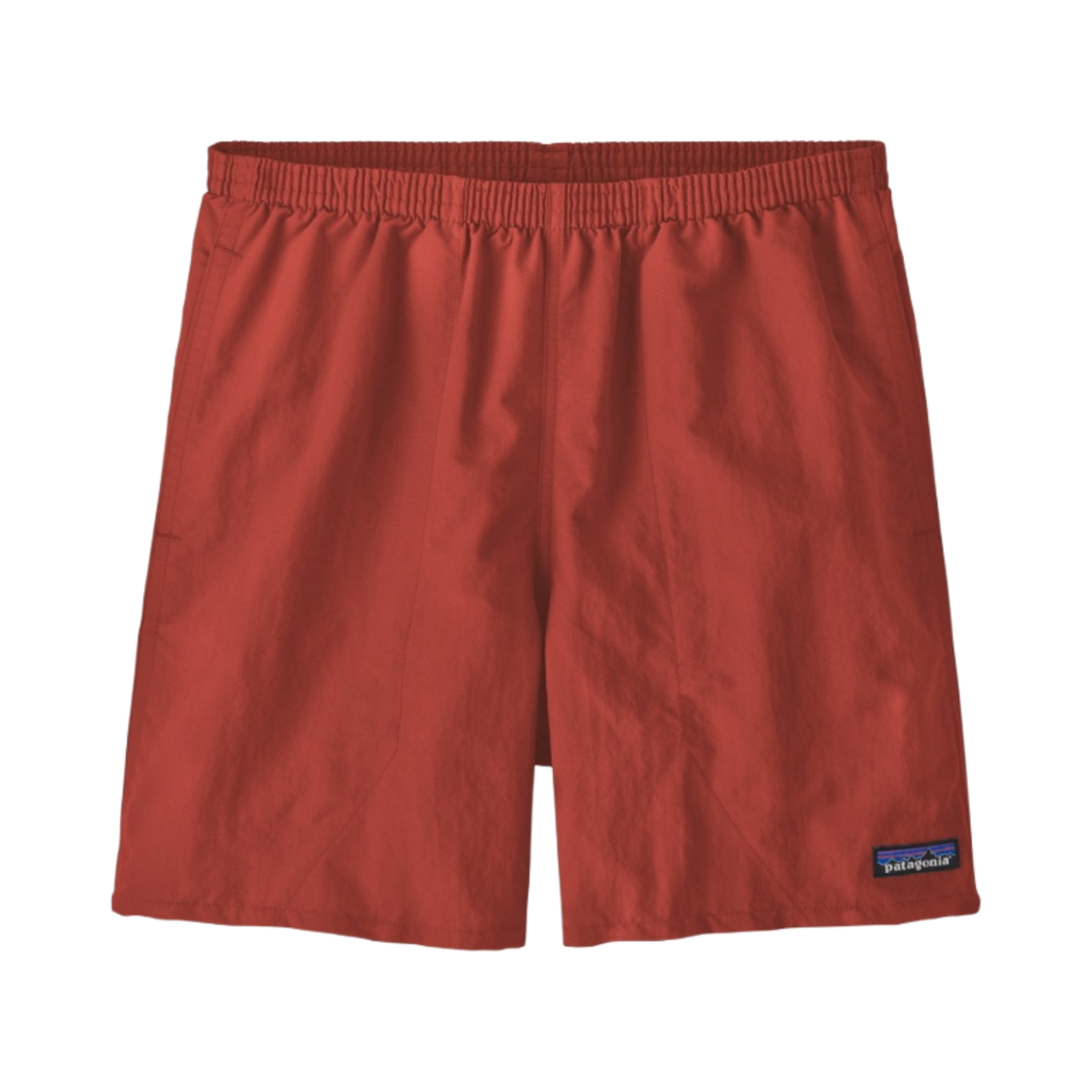 파타고니아 배기스 쇼츠 5인치 수맥 레드