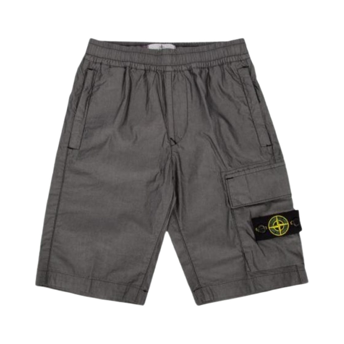 8016L0501-V0029 (Kids) Stone Island L0501 Bermudas Cargo Shorts Black - 24SS