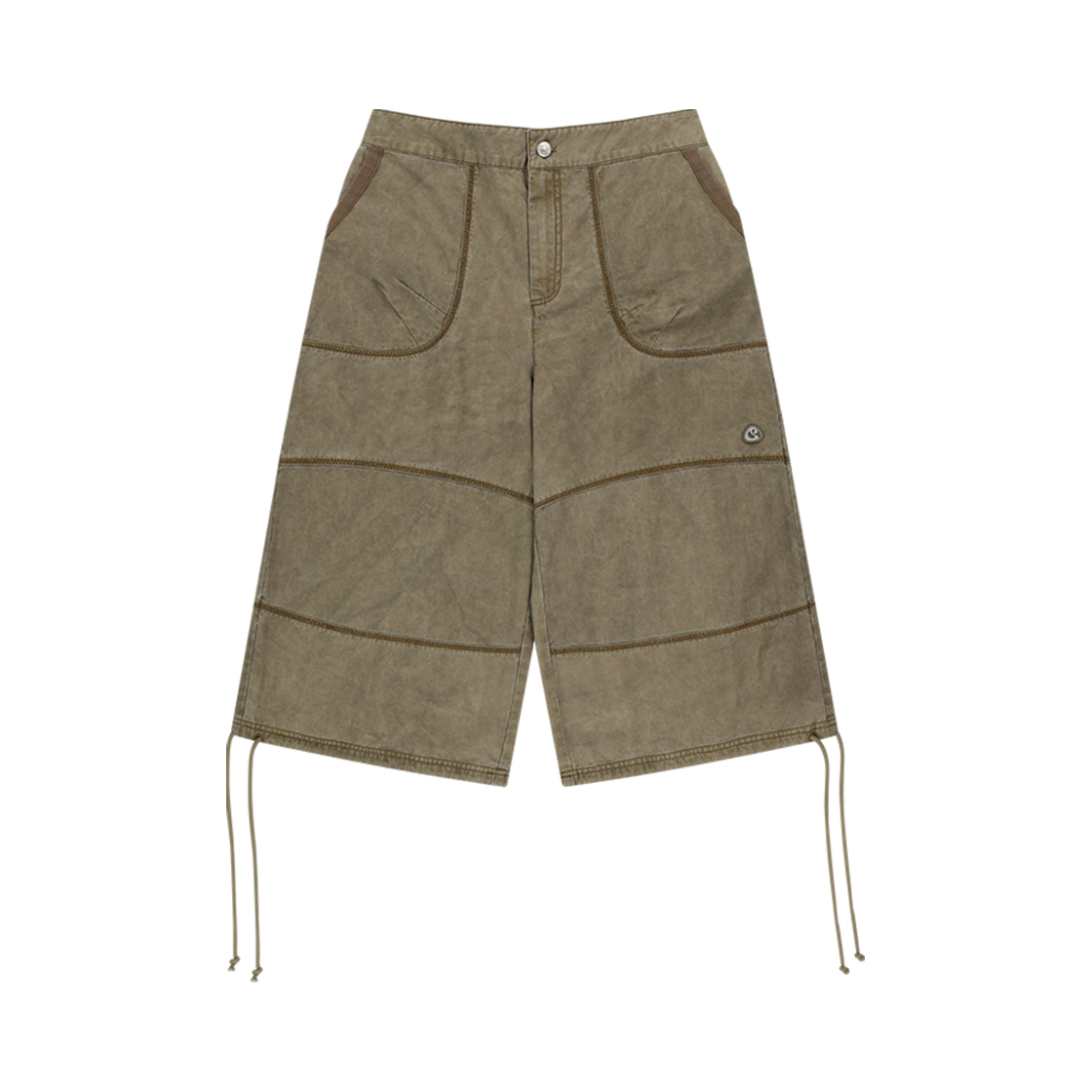 【フラワー】coyseio ZIGZAG PANTS BROWN フラワー】coyseio ZIGZAG PANTS BROWN フラワー】coyseio