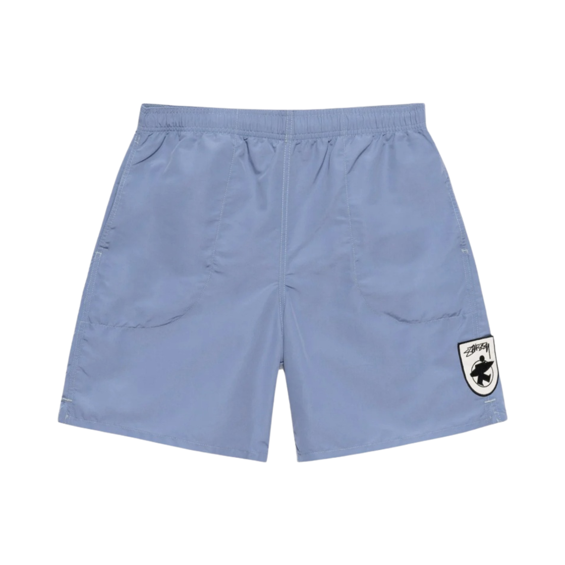 스투시 서프맨 패치 워터 쇼츠 블루(Stussy Surfman Patch Water Shorts Blue) - 1