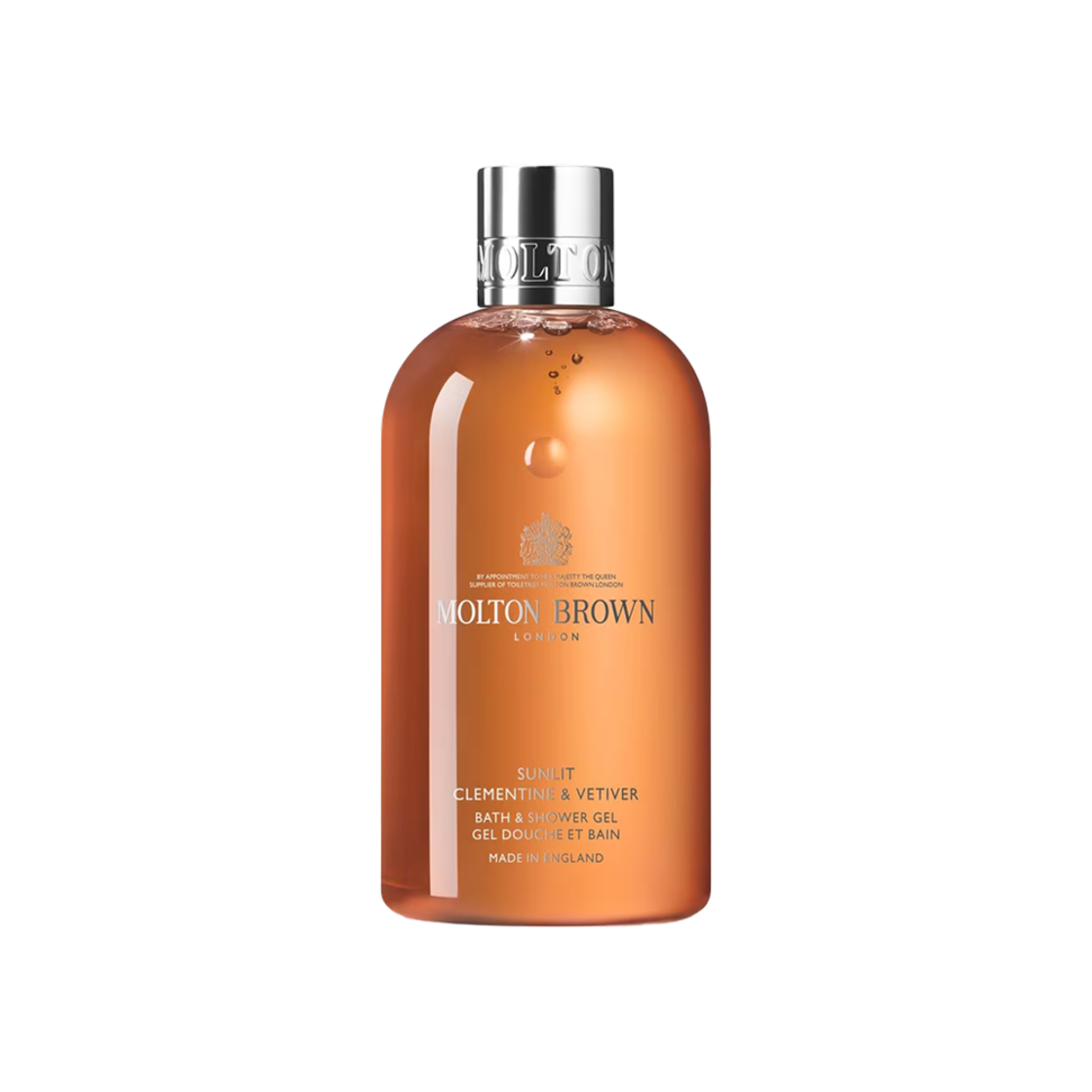- Molton Brown Sunlit Clementine & Vetiver Bath & Shower Gel 300ml