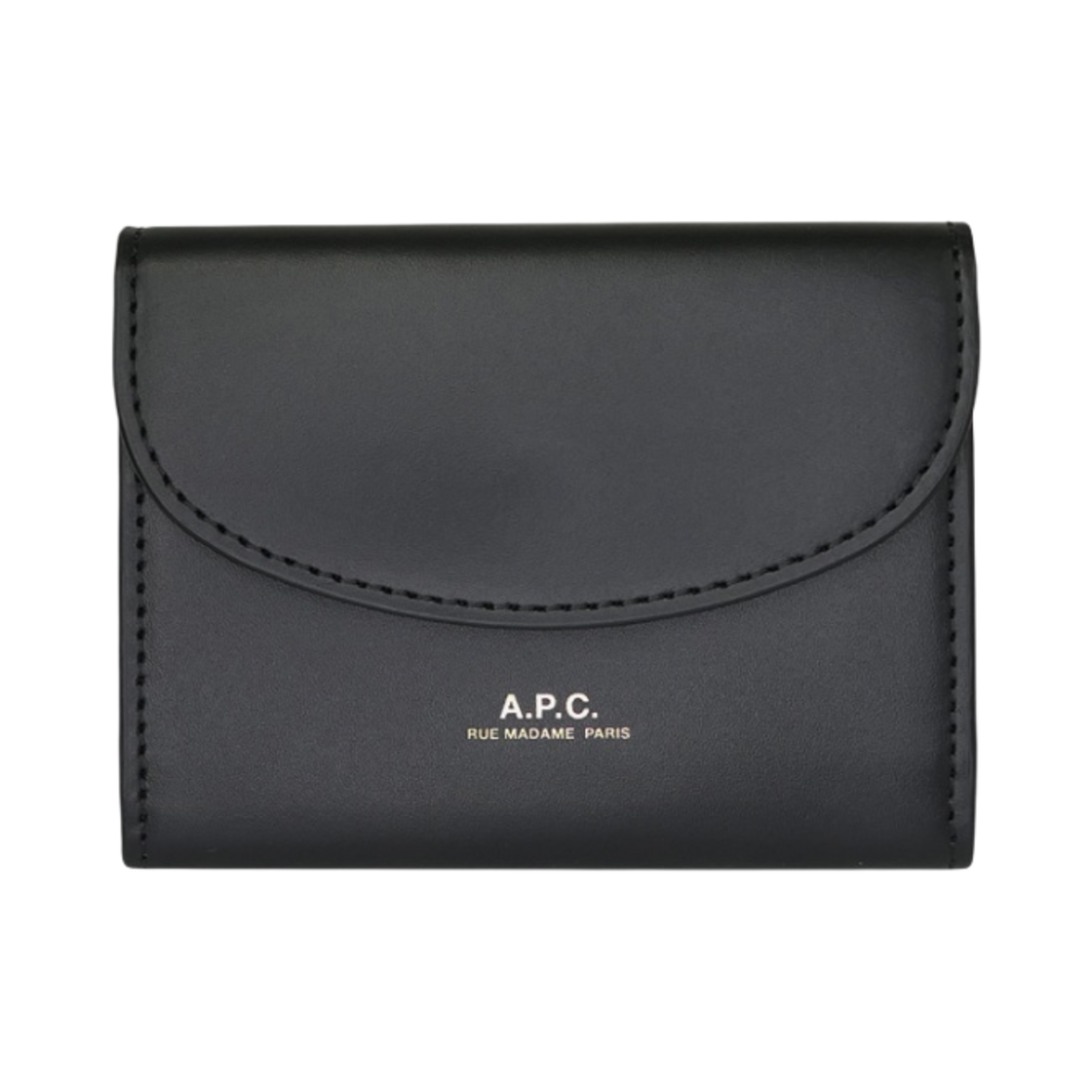 PXAWV-F63349-LZZ A.P.C. Geneva Business Card Holder Black