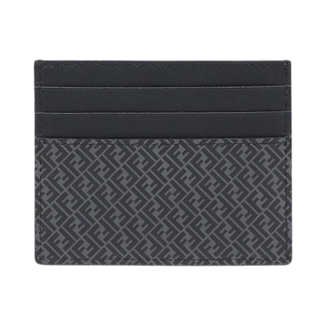 펜디 레더 카드 홀더 블랙(Fendi Leather Card Holder Black) - 1