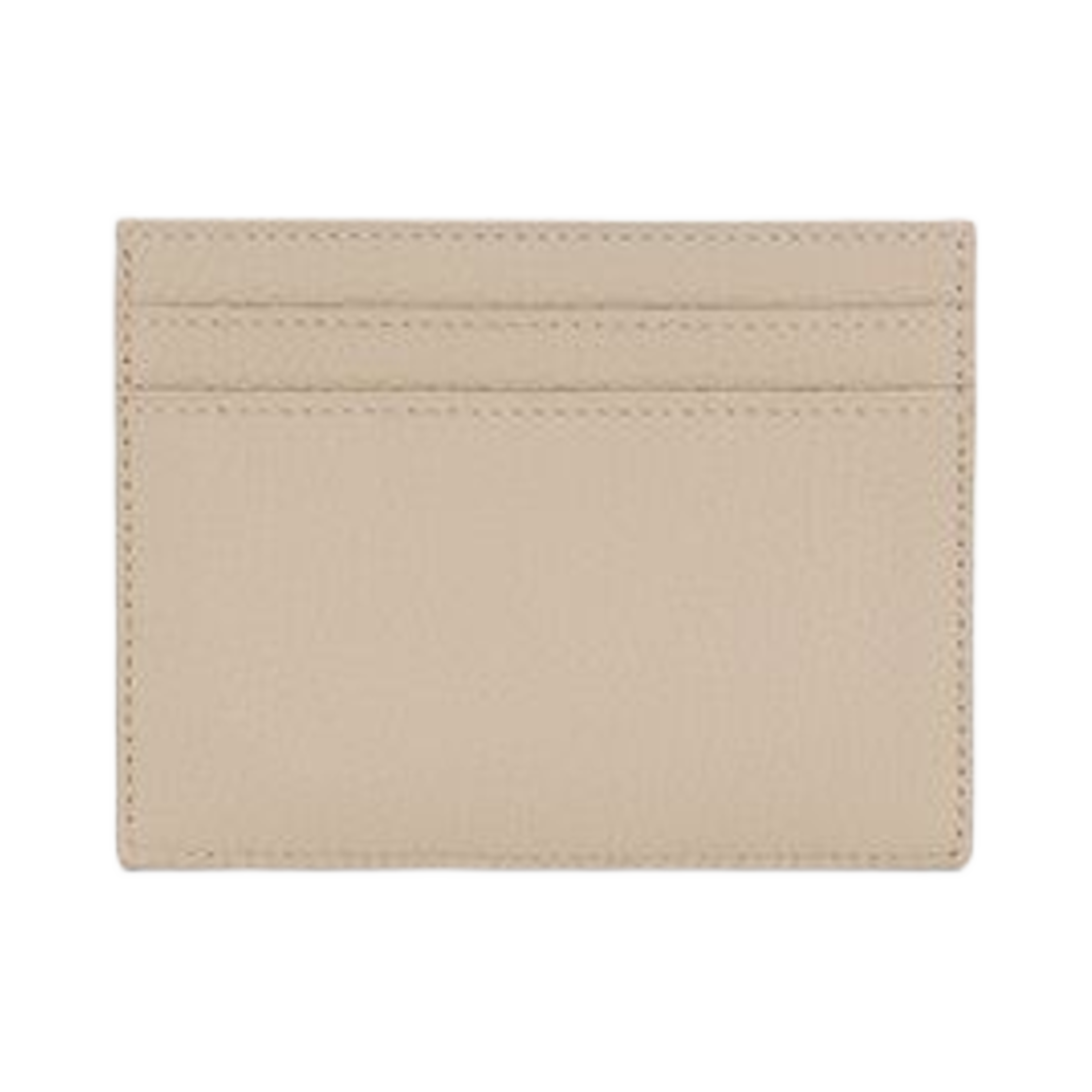 607603-DTI0E-9607 Saint Laurent Tiny Cassandre Card Case In Grained Leather Sea Salt - #2