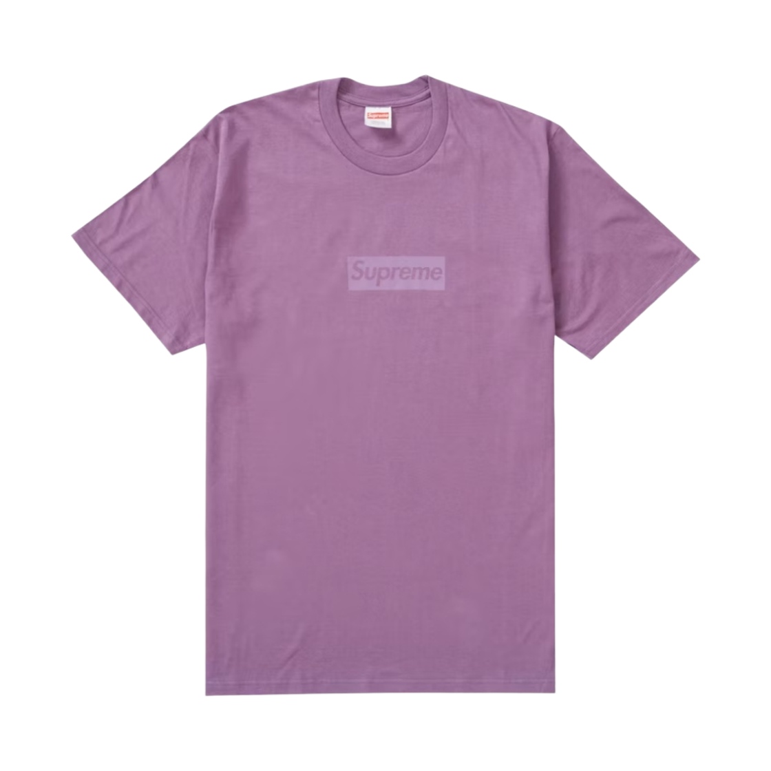 슈프림 토날 박스로고 티셔츠 더스티 퍼플 - 23SS