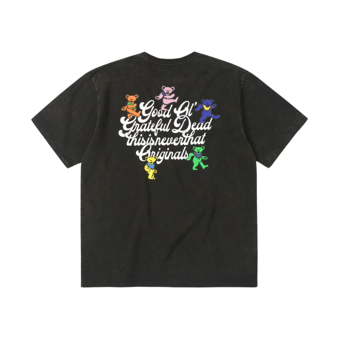 디스이즈네버댓 x 그레이트풀 데드 굿 OI' 댄싱 베어 티셔츠 오프 블랙(Thisisneverthat x Grateful Dead Good Ol' Dancing Bears T-Shirt Off Black) - 2