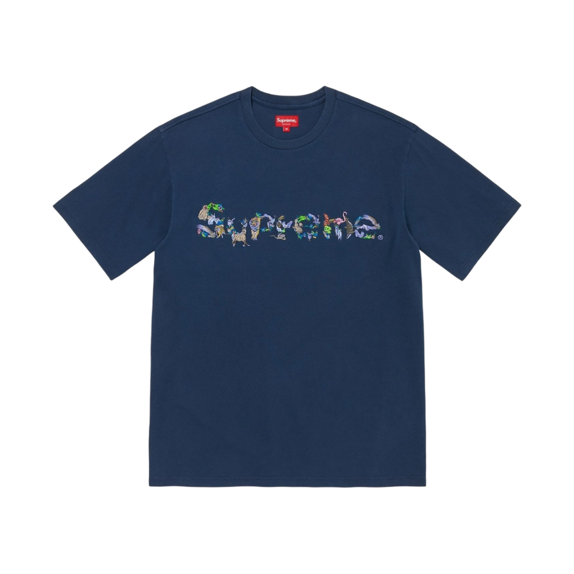 슈프림 애니멀 킹덤 숏슬리브 탑 다크 네이비 - 23SS(Supreme Animal Kingdom S/S Top Dark Navy - 23SS) - 1