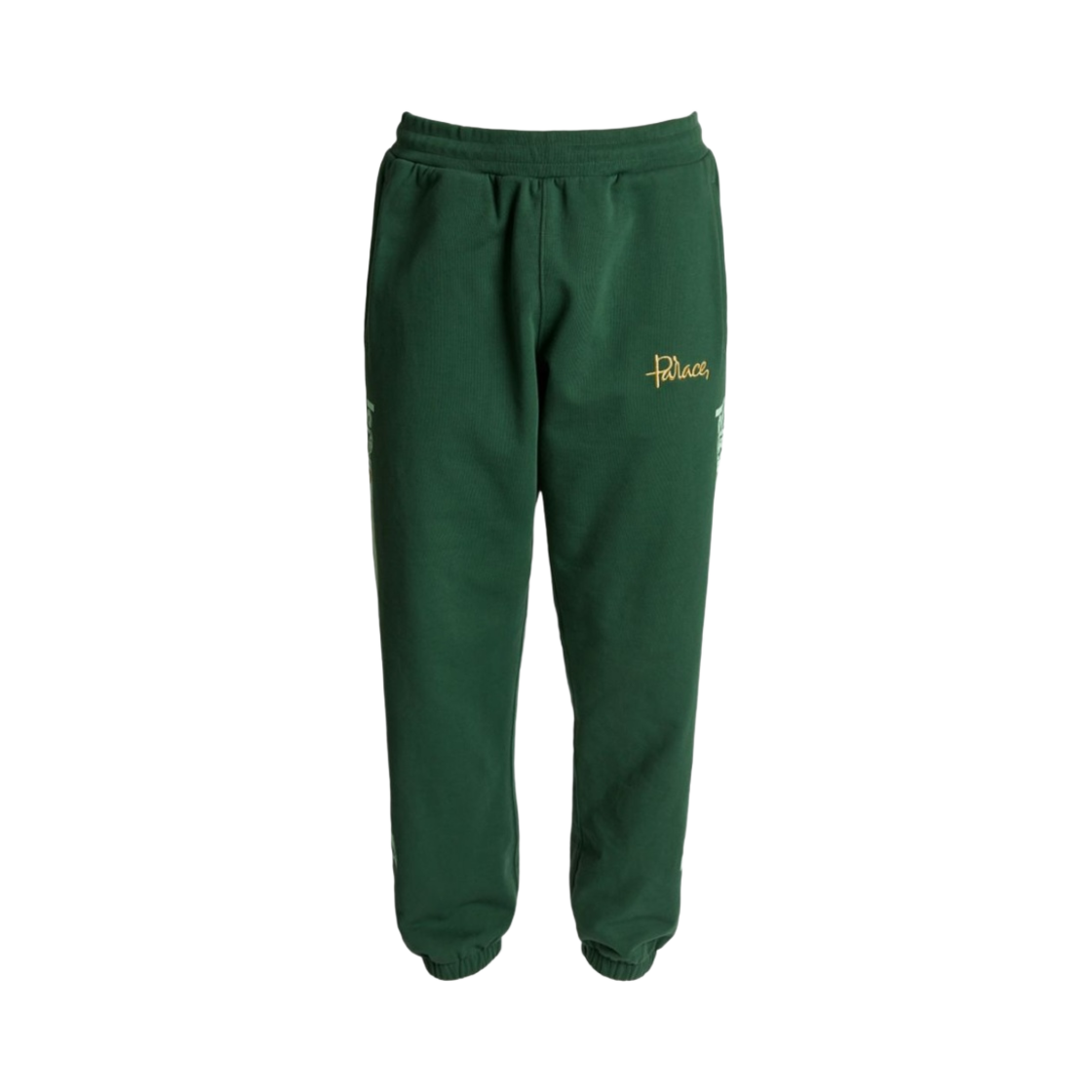 - Palace x Harrods Logo Sweatpants Green - 21FW