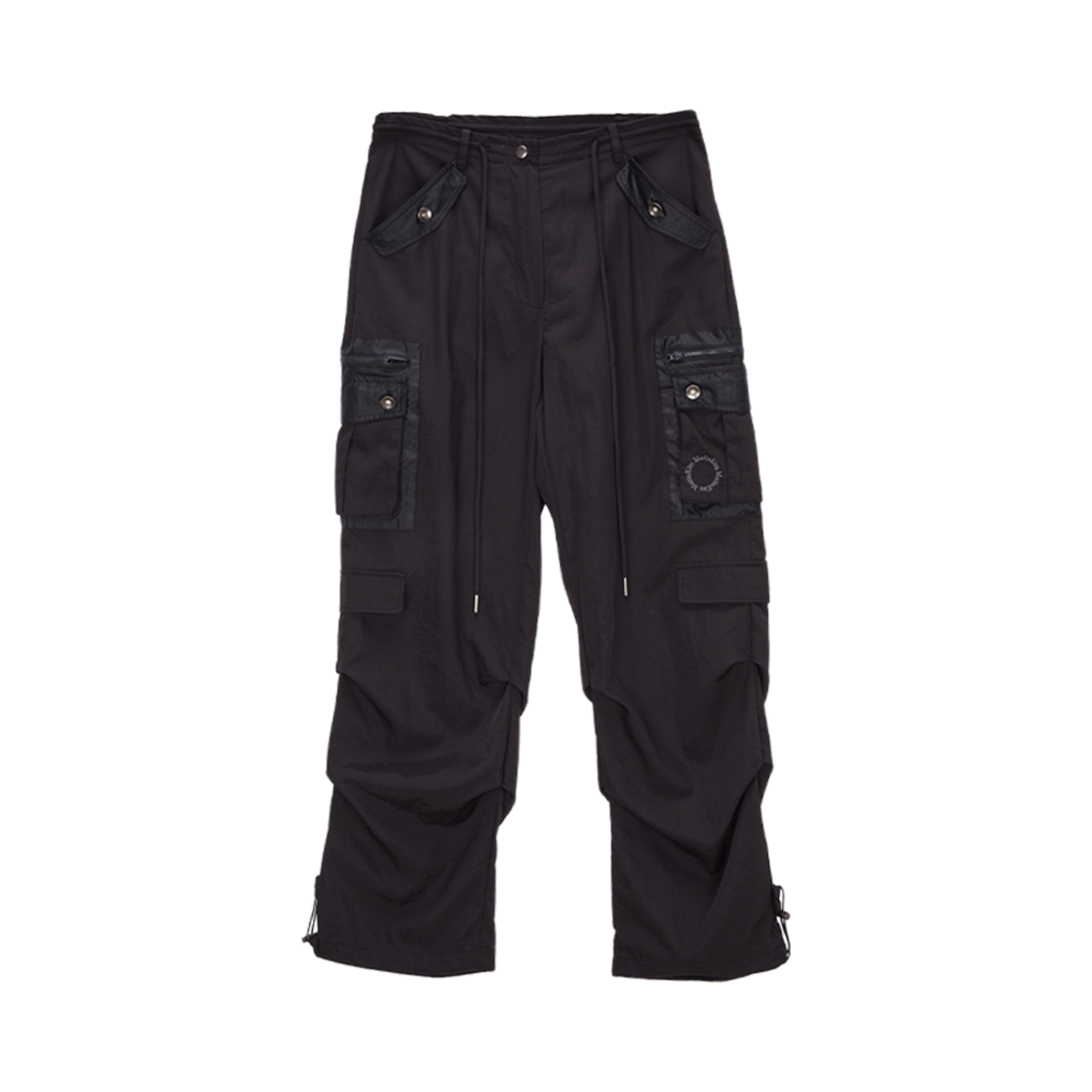 無料配送 ◆ MATIN KIM ◆ STRING NYLON CARGO PANTS STRING NYLON CARGO PANTS IN KHAKI – Matin Kim