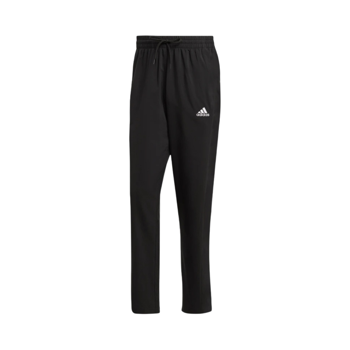 IC9415 Adidas Aeroready Essentials Stanford Open Hem Pants Black - KR Sizing