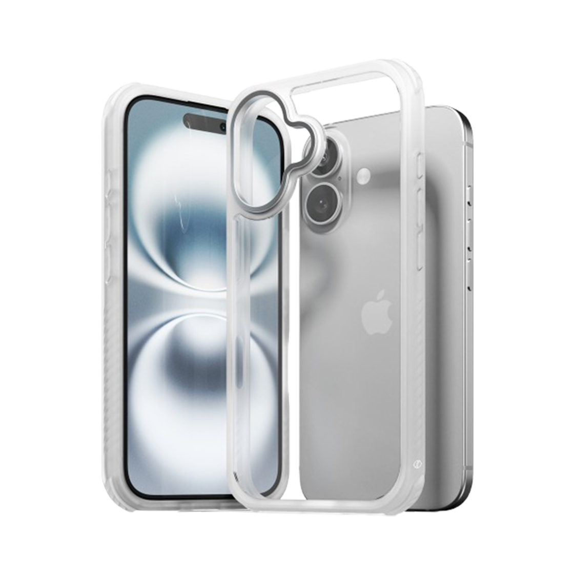 신지모루 하이 쉴드 범퍼 케이스 아이폰 매트클리어(SINJIMORU High Shield Bumper Case iPhone MatteClear)