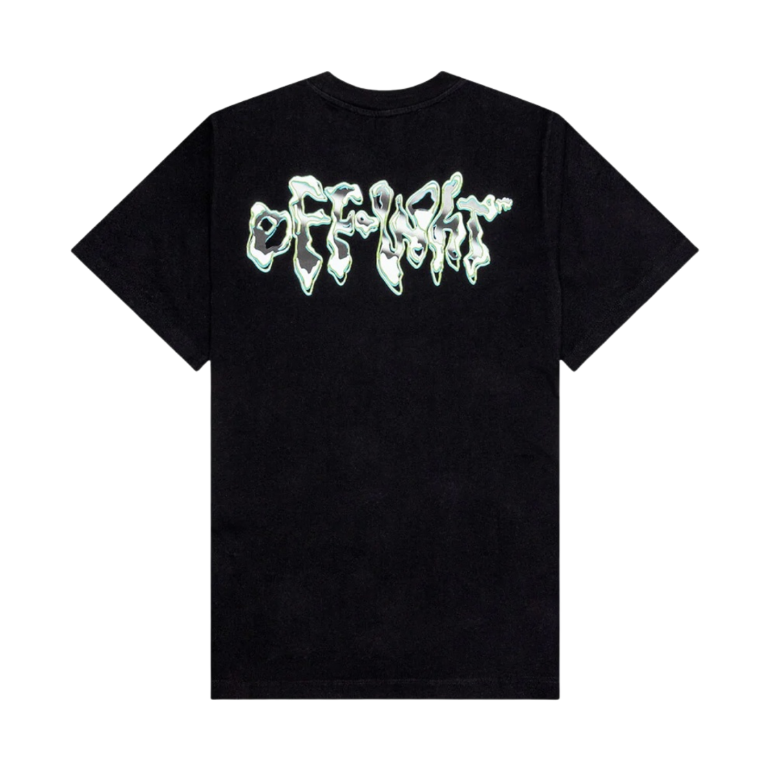 오프화이트 90's 리퀴드 슬림 티셔츠 블랙(Off-White 90's Liquid Slim T-Shirt Black) - 2