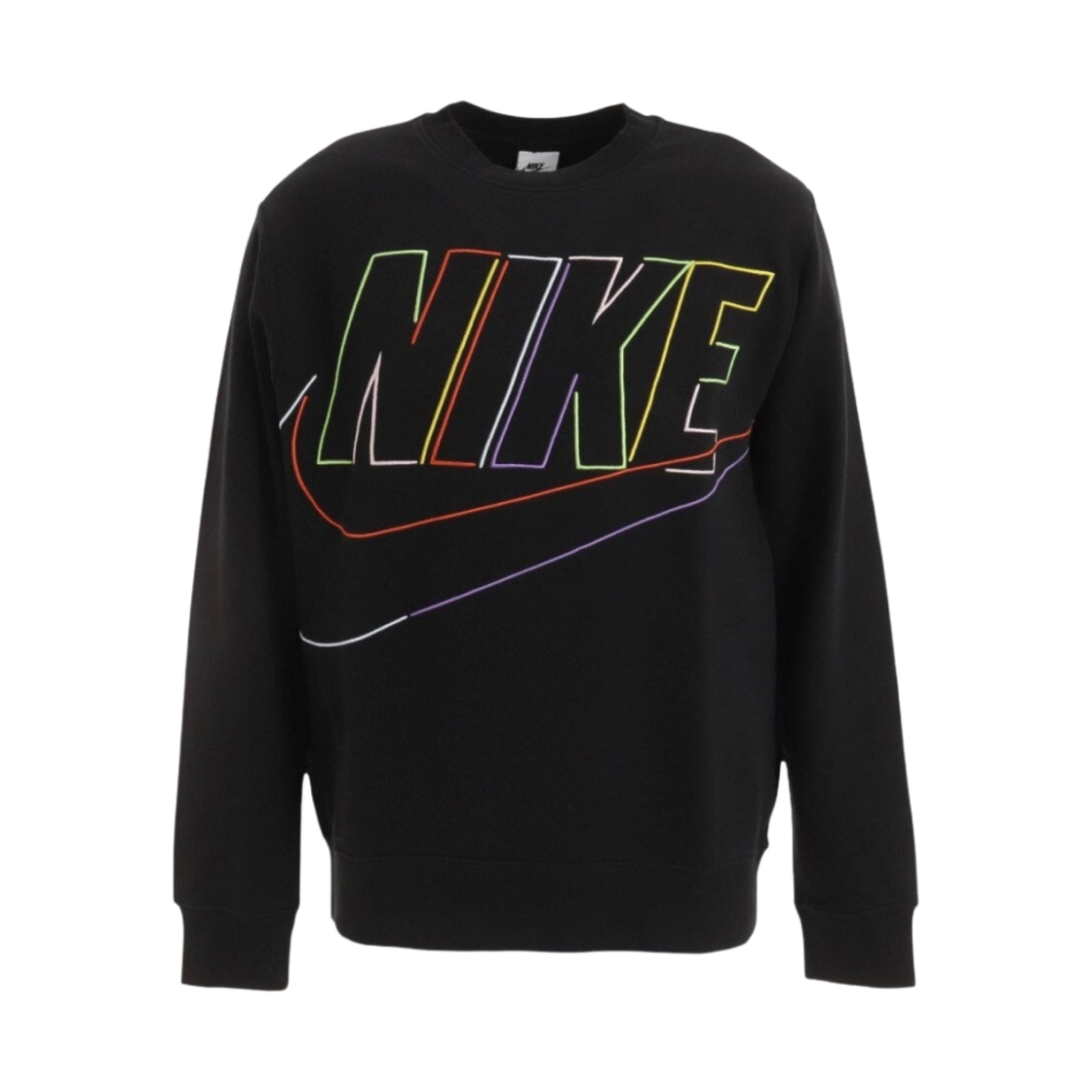 나이키 클럽 플리스+ 크루넥 스웨트셔츠 블랙 - 아시아(Nike Club Fleece+ Crewneck Sweatshirt Black - Asia) - 1