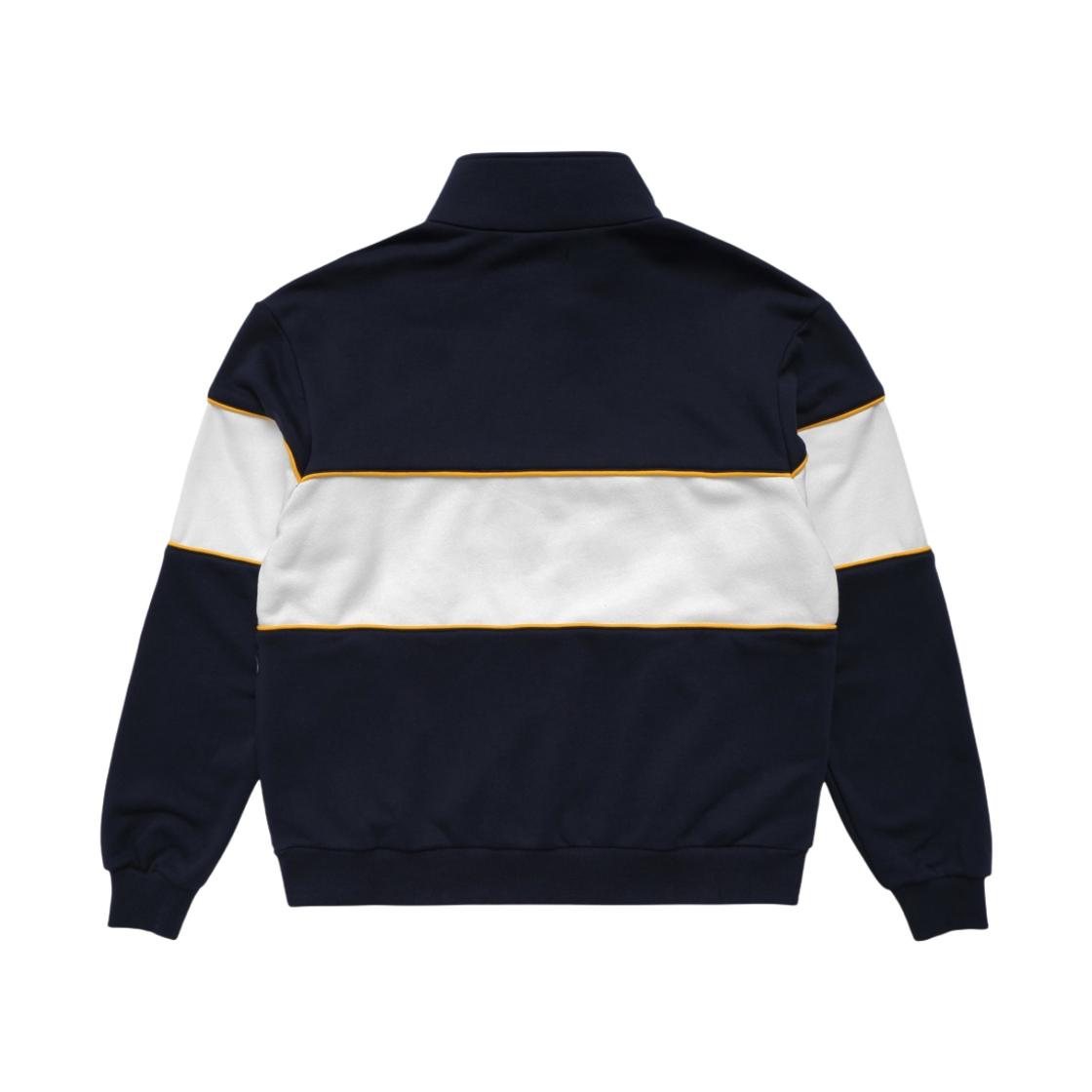 말본 골프 컬리지에이트 1/4 집 탑 네이비(Malbon Golf Collegiate 1/4 Zip Top Navy) - 2