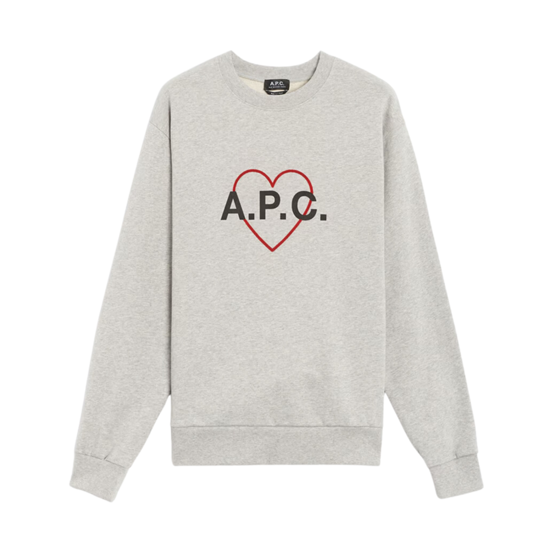 COEIP-M27732-PLA A.P.C. Leon Sweatshirt Grey