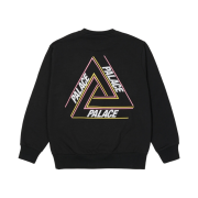 Palace Basically A Tri-Ferg Crew Black - 21FW