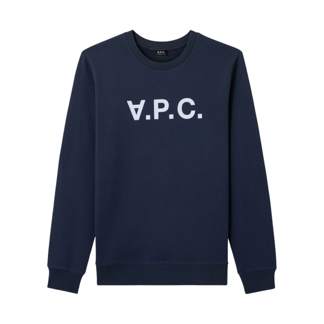 (W) 아페쎄 VPC 비바 스웨트셔츠 다크 네이비((W) A.P.C. VPC Viva Sweatshirt Dark Navy)