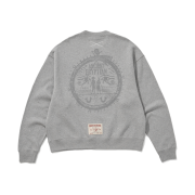 True Religion Eternal Circle Sweatshirts Melange Grey