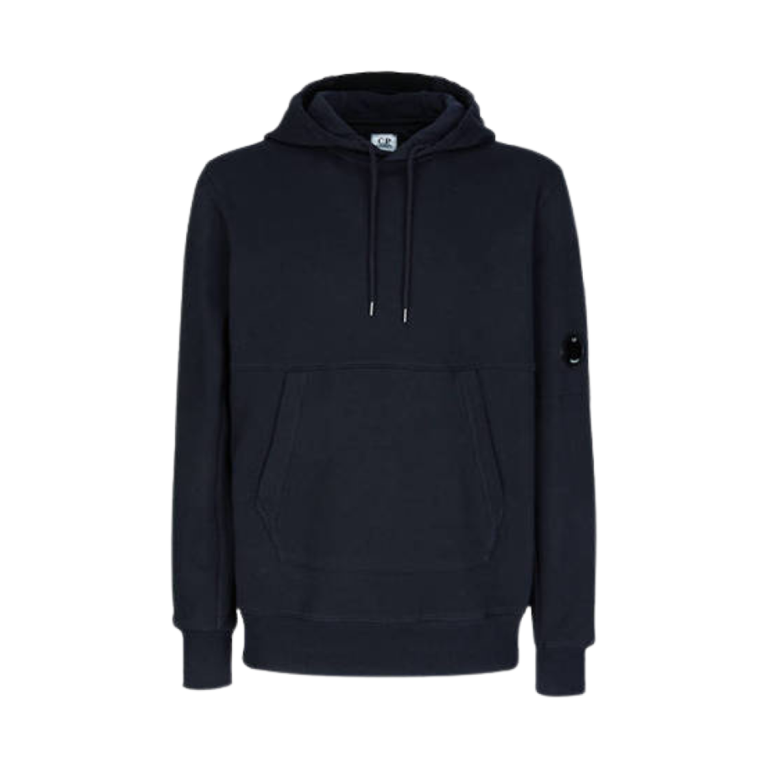 C.P. 컴퍼니 다이애그널 레이즈드 플리스 풀오버 후드 네이비 - 22SS(C.P. Company Diagonal Raised Fleece Pullover Hoodie Navy - 22SS) - 1