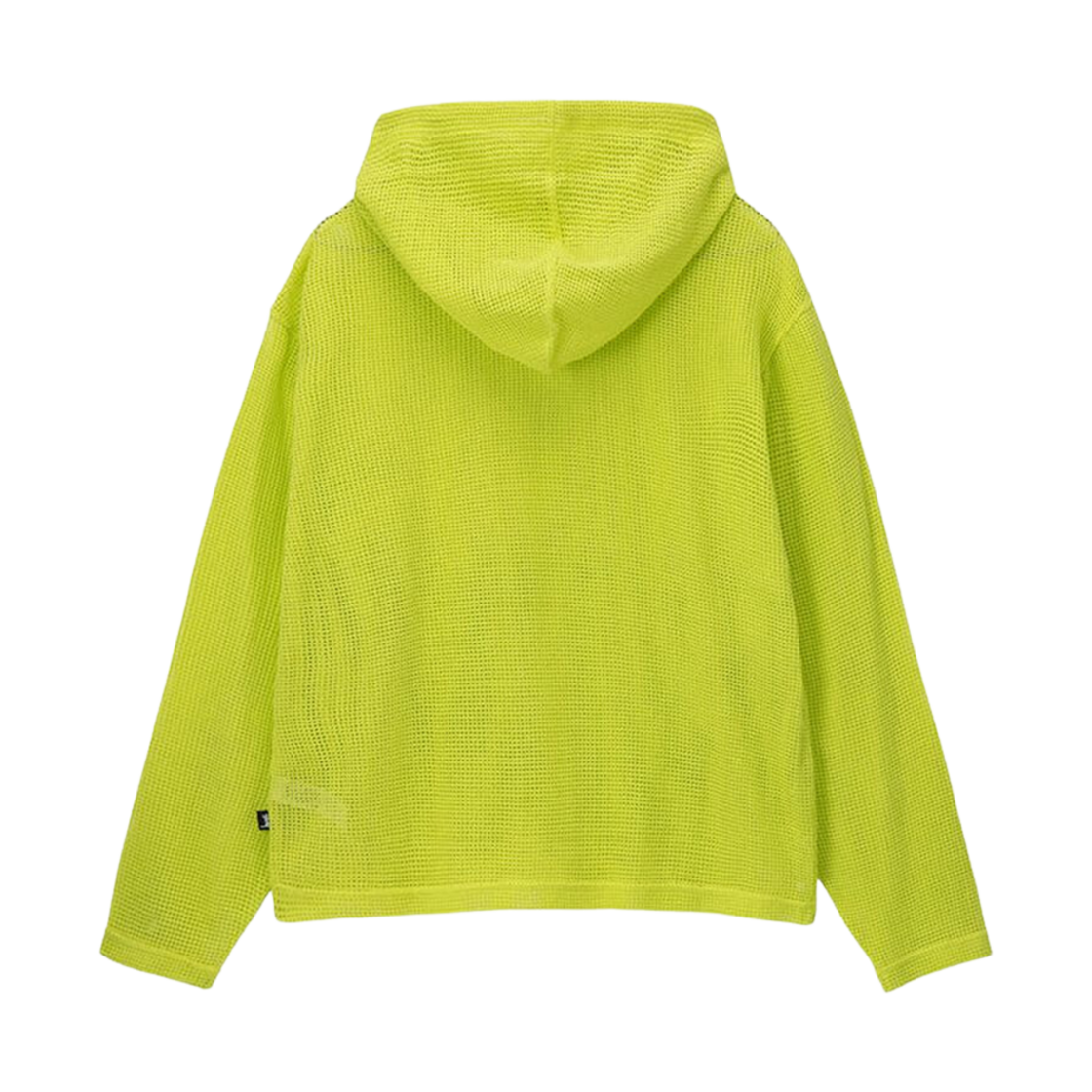스투시 코튼 메쉬 후드 라임(Stussy Cotton Mesh Hoodie Lime) - 2