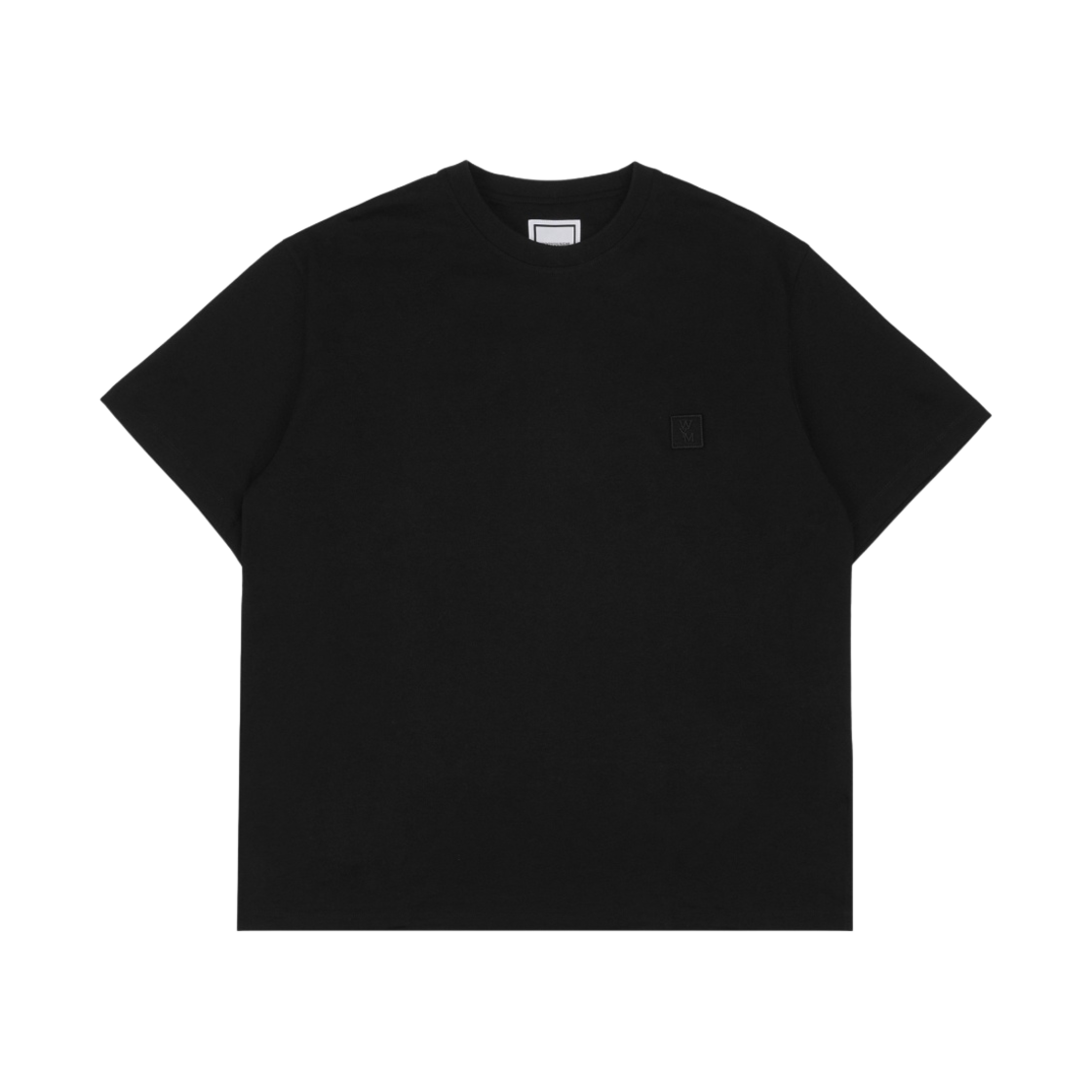 우영미 플라워 백로고 티셔츠 블랙 - 24SS(Wooyoungmi Flower Back Logo T-Shirt Black - 24SS) - 2