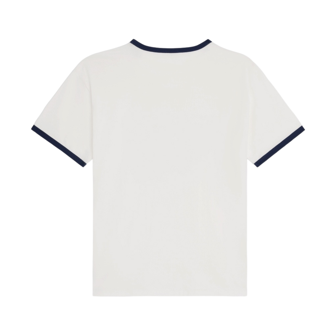 셀린느 코튼 저지 파리 루즈 티셔츠 오프 화이트 네이비 블랙