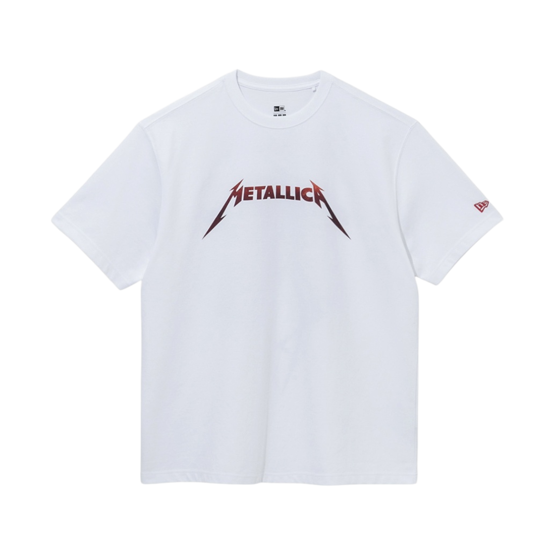뉴에라 x 메탈리카 스컬 스파이더 티셔츠 화이트(New Era x Metallica Skull Spider T-Shirt White)