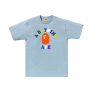 BAPE Colors College T-shirt Sax