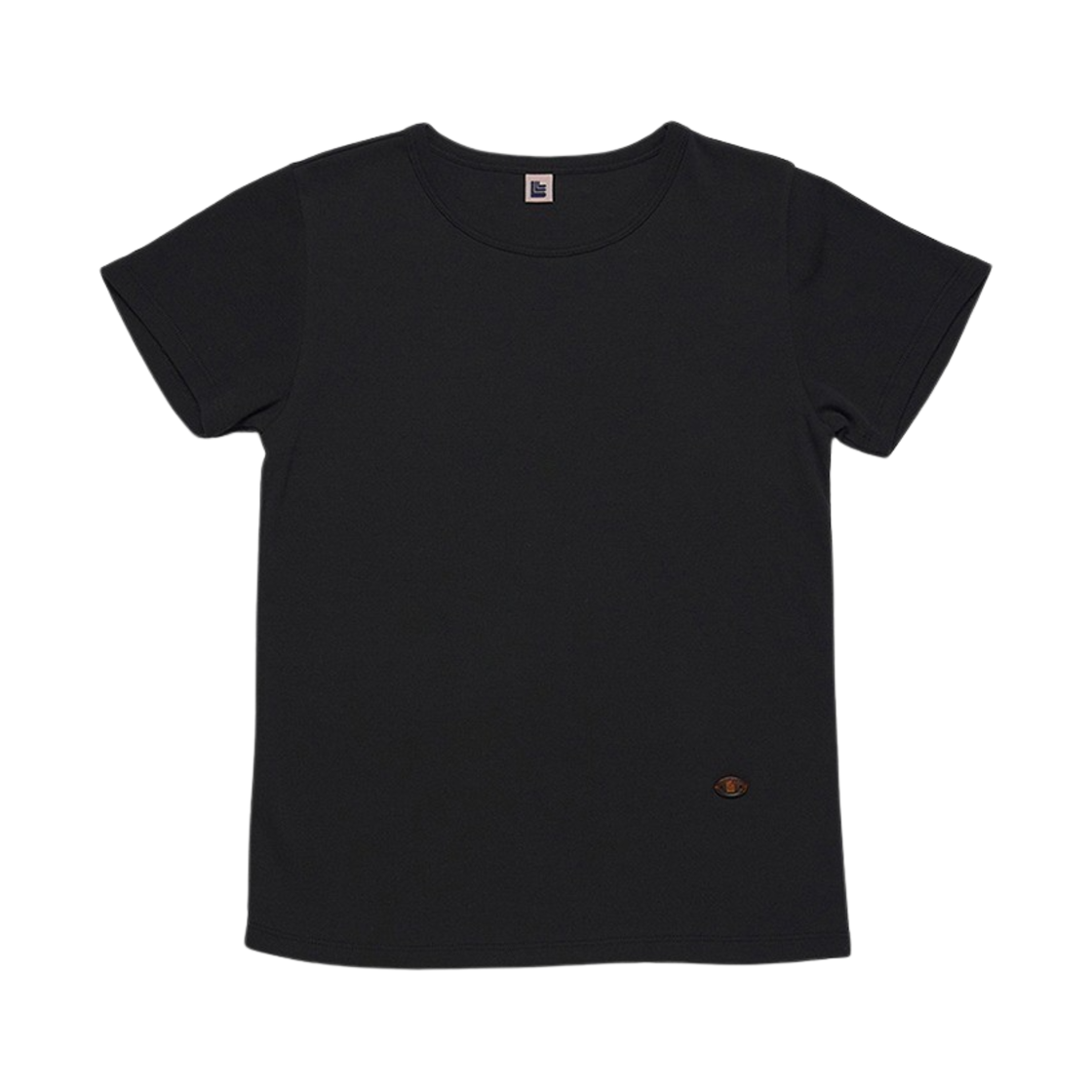 LLL90C-TS-BK002F LLL Design Studio LLL 90S Baby Tee Black