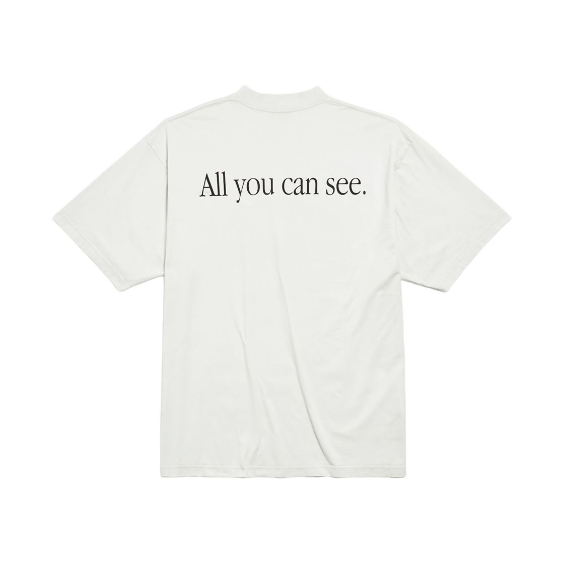 발렌시아가 360 선글라스 티셔츠 미디움 핏 더티 화이트(Balenciaga 360 Sunglasses T-Shirt Medium Fit Dirty White) - 2