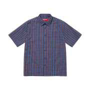 Supreme Mini Plaid S/S Shirt Blue - 25SS