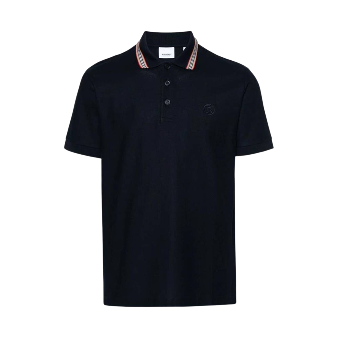 8084019 Burberry Pierson Replen Polo Shirt Midnight Blue