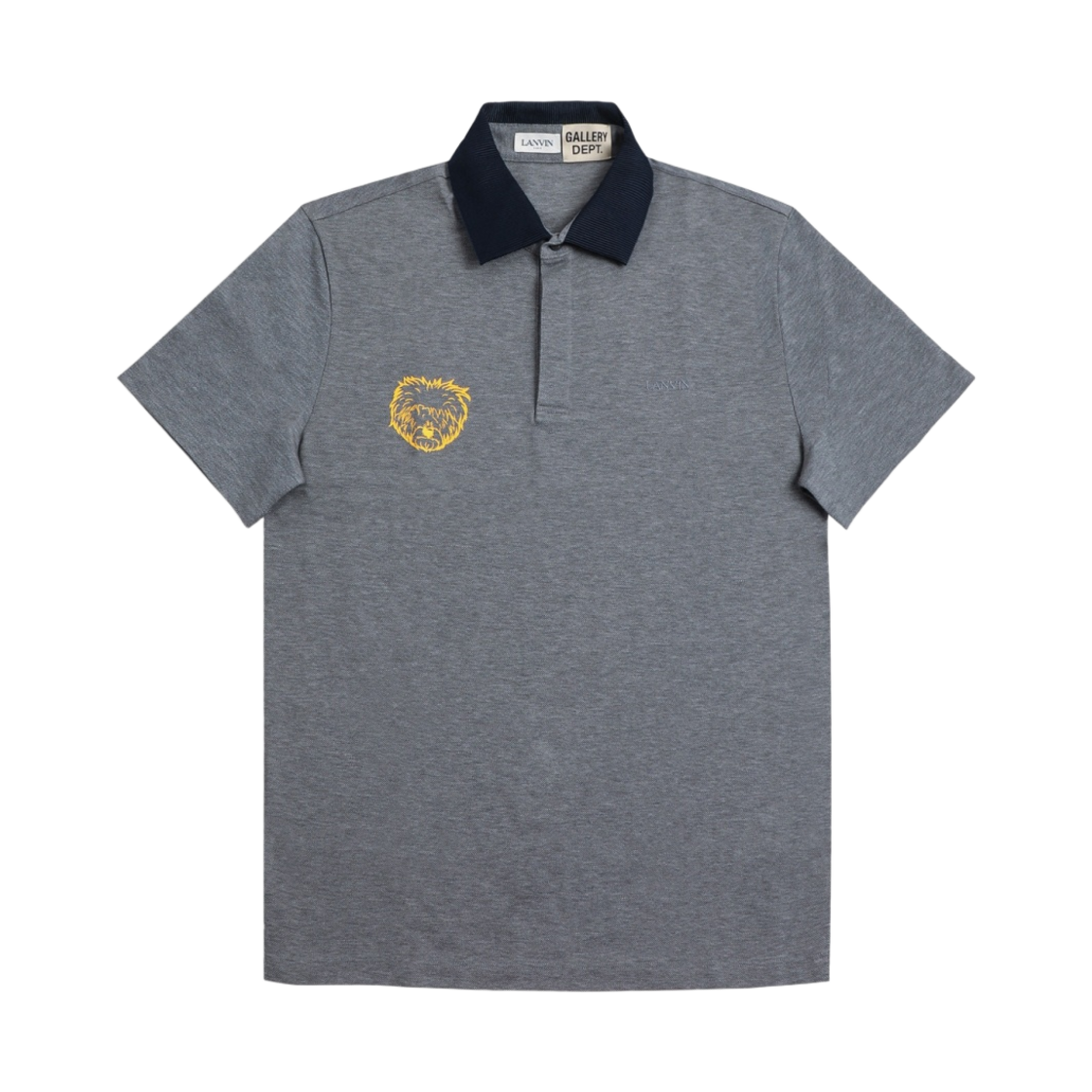 갤러리 디파트먼트 x 랑방 프렌치 로고 폴로 그레이(Gallery Dept. x Lanvin French Logo Polo Grey)
