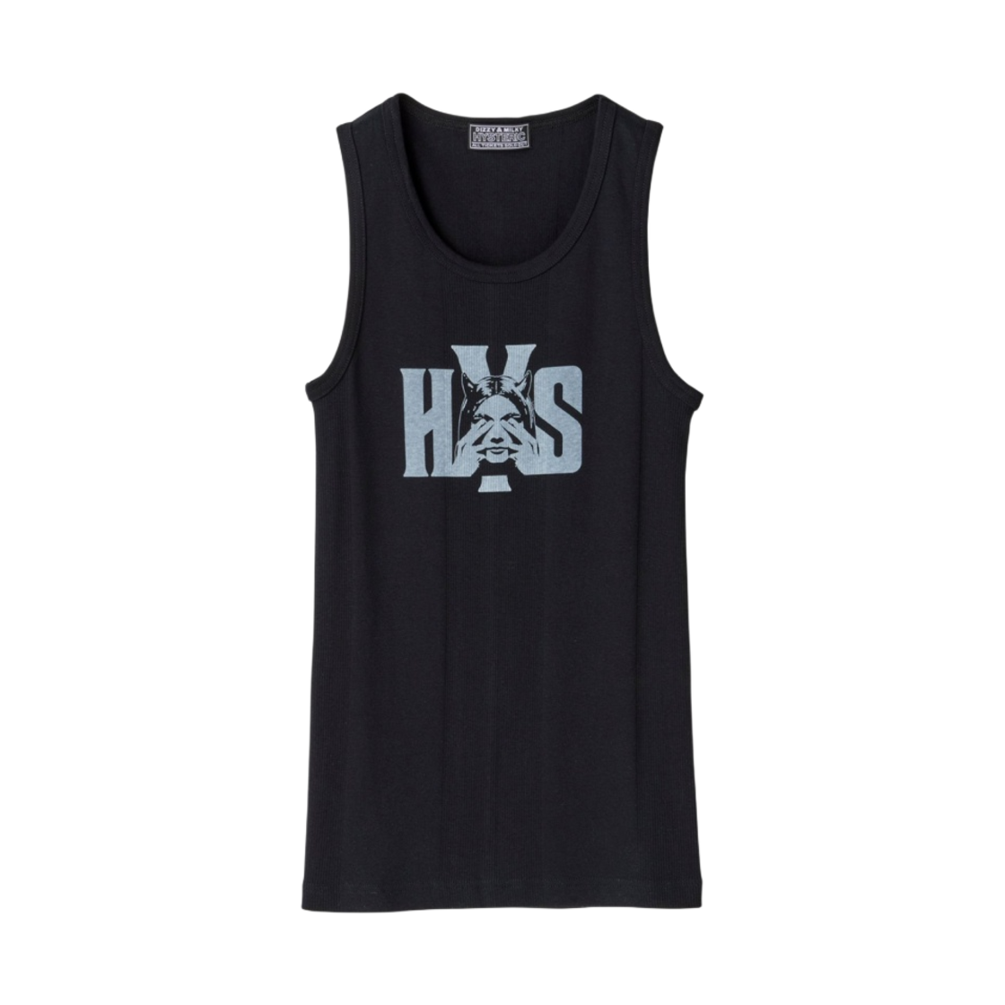 히스테릭 글래머 이블 탱크탑 블랙(Hysteric Glamour Evil Tank Top Black) - 1