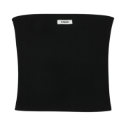 (W) Bohemian Seoul Basic Tube Top Black