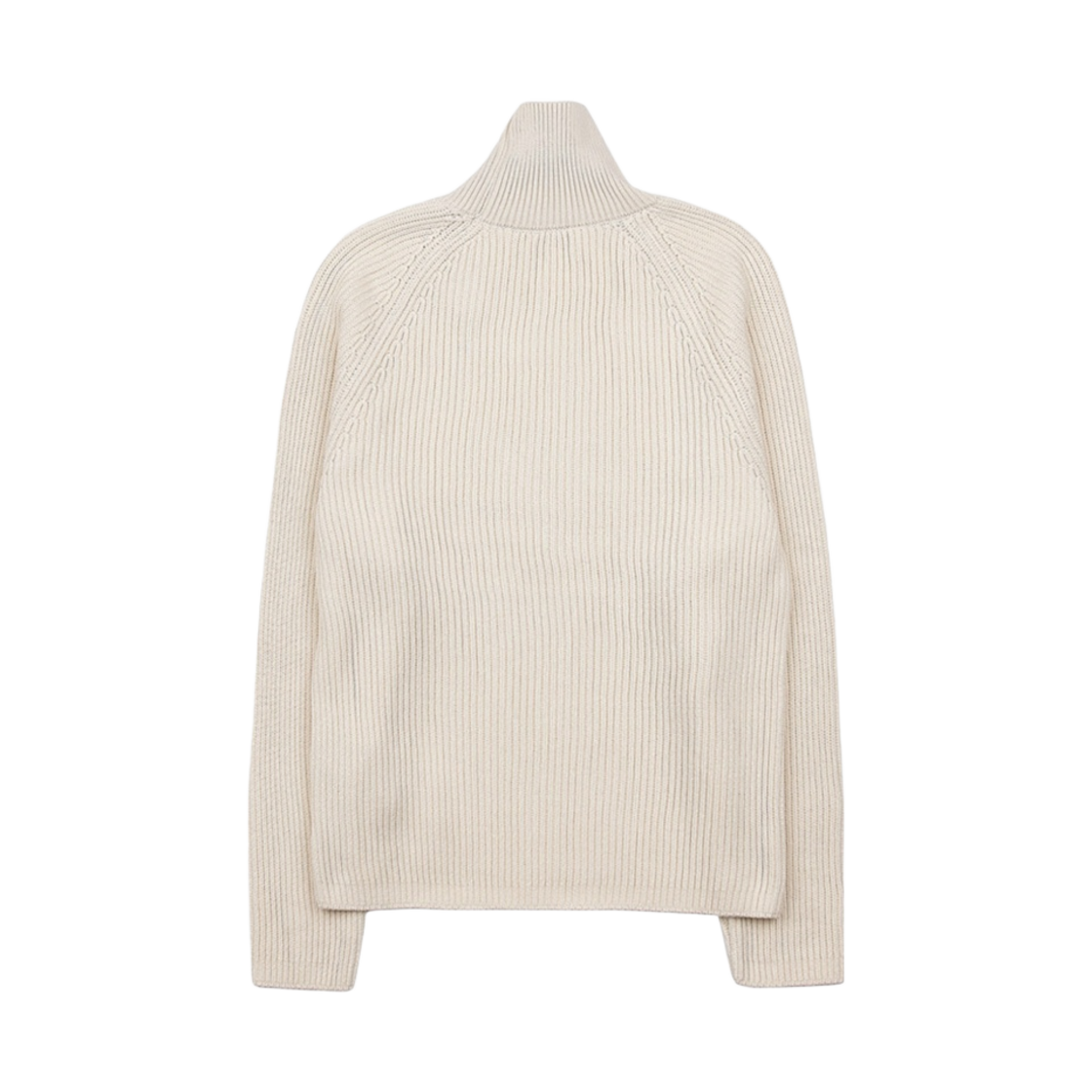 아미 알렉산드레 마티우시 터틀넥 스웨터 아이보리(AMI Alexandre Mattiussi Turtleneck Sweater Ivory) - 2