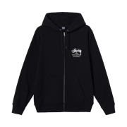 Stussy Stock DSM Los Angeles Zip Hoodie Black 2021
