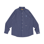 Human Made Check BD Shirt Navy