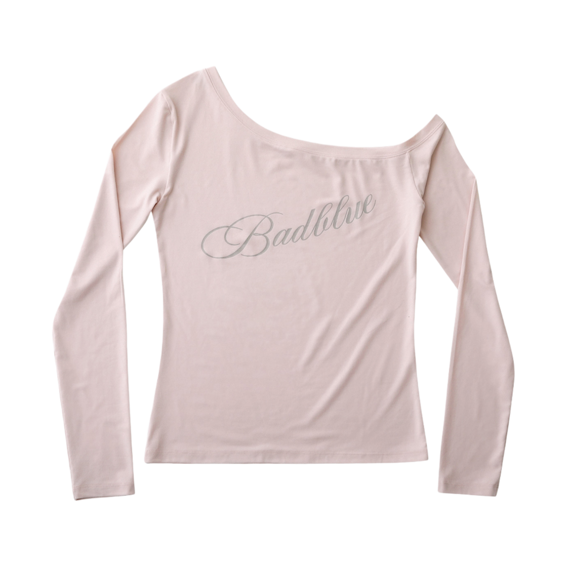 배드블루 오프 숄더 탑 핑크(BadBlue Off Shoulder Top Pink)