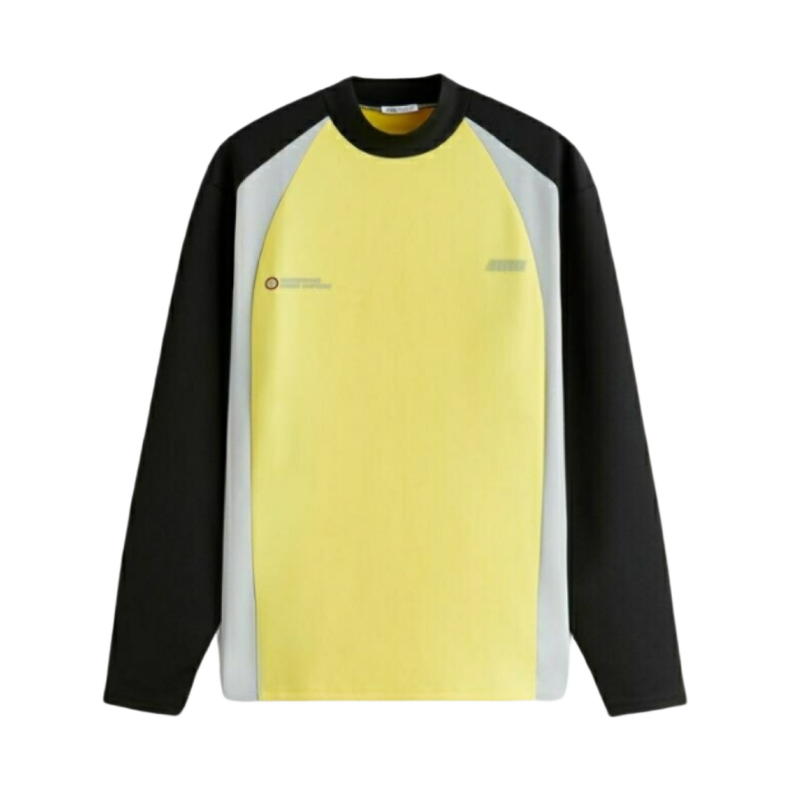 2888/409 Zara x Rhuigi Colorblock T-Shirt Lemon Yellow