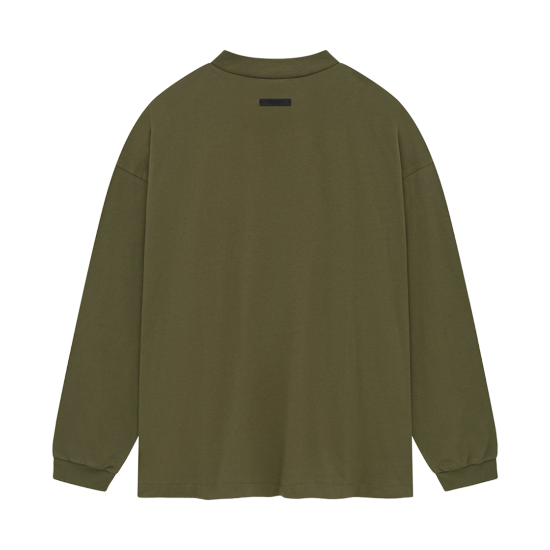 에센셜 저지 롱 슬리브 티셔츠 밀리터리 - 24FW(Essentials Jersey Long Sleeve Tee Military - 24FW) - 2