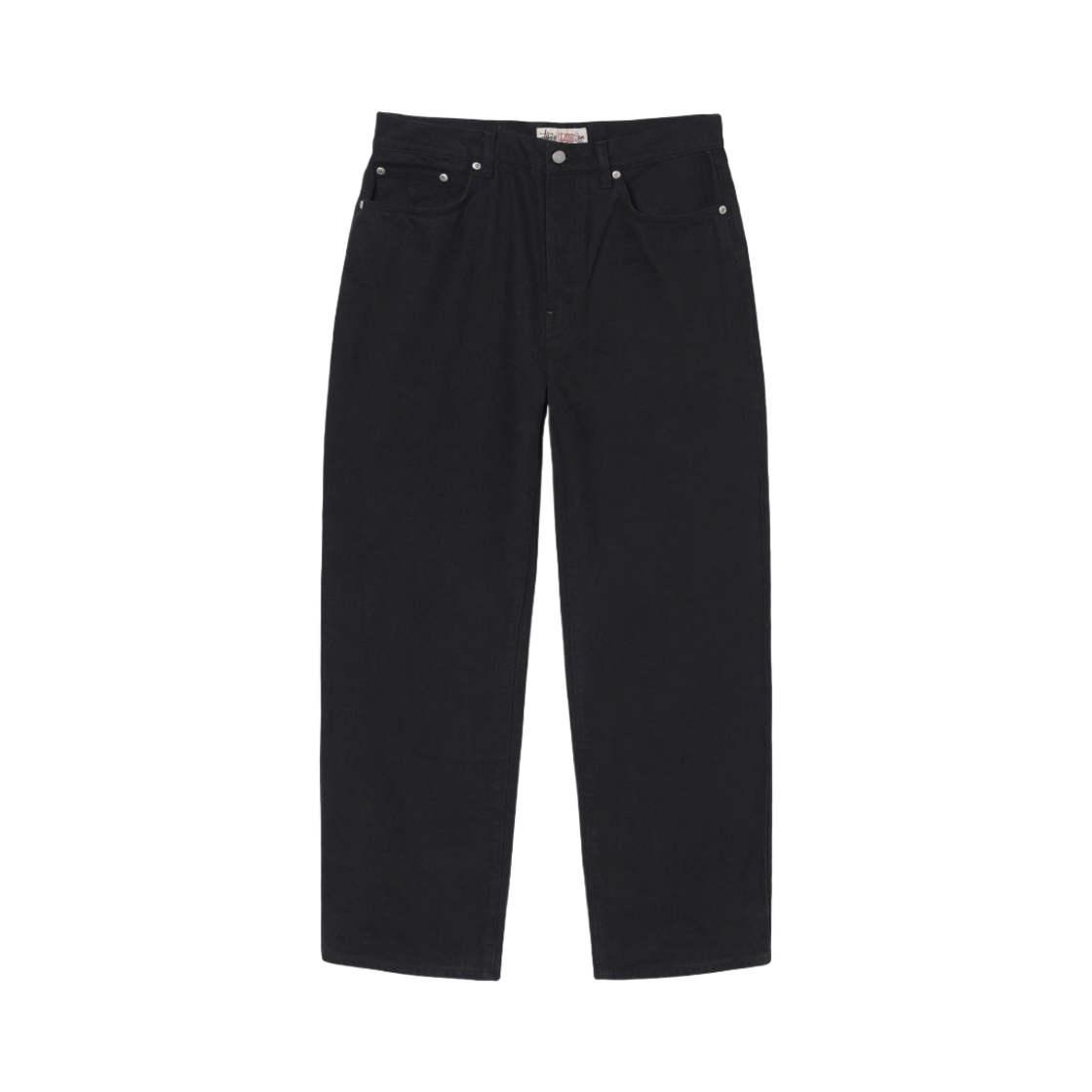 스투시 오버다이드 빅 올 진 블랙