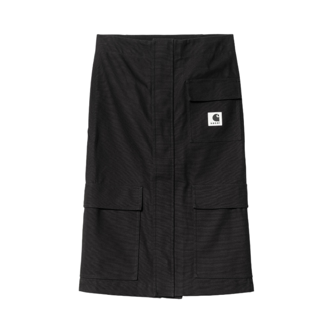 W) 사카이 x 칼하트 WIP 덕 스커트 블랙 | Sacai | KREAM