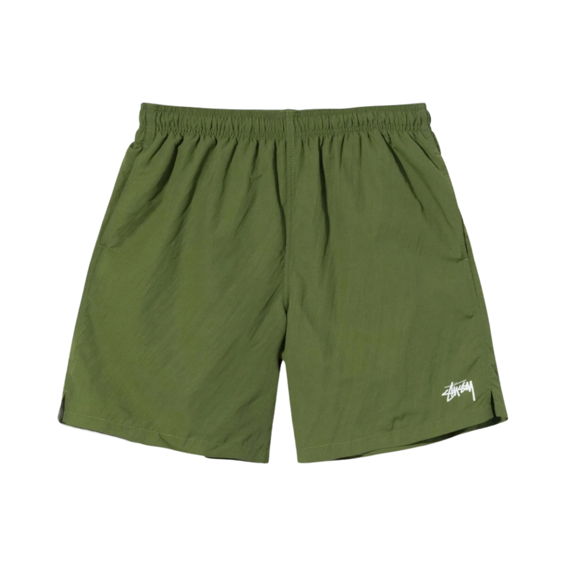 스투시 스탁 워터 쇼츠 그린