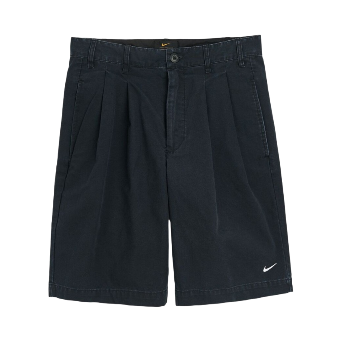 나이키 라이프 플리티드 치노 쇼츠 블랙 - 아시아