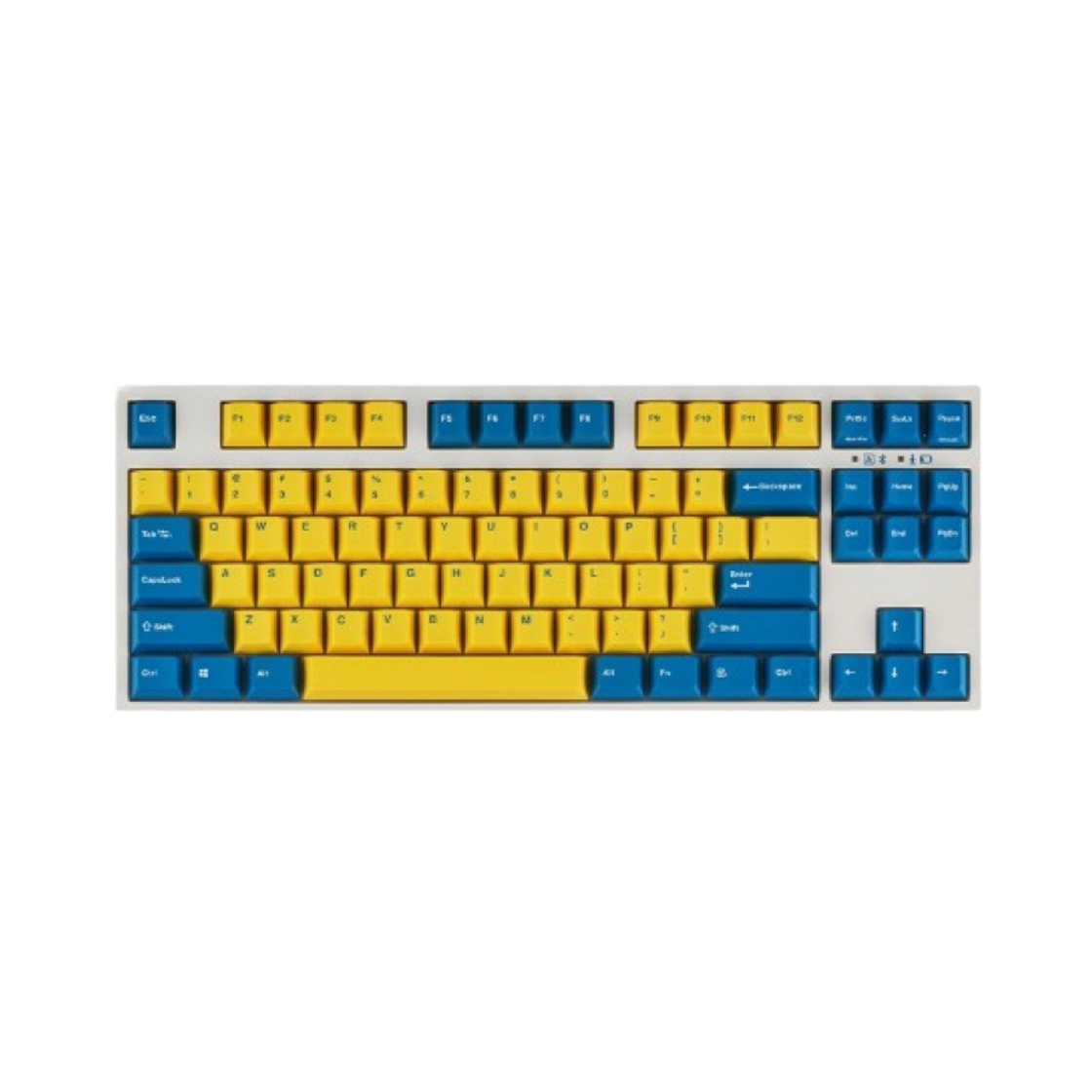 레오폴드 FC750RBT PD 유무선 텐키리스 기계식 키보드 스웨디시 화이트 한글 자판 (국내 정식 발매 제품)(Leopold FC750RBT PD Wired/Wirelss TKL Mechanical Keyboard Swedish White Korean Layout (Korean Ver.))