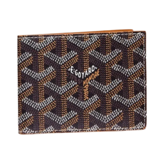 APMINSERT-03 Goyard Insert Victoire Card Holder Black Tan